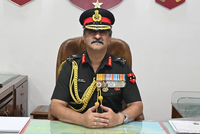 LG Rajesh Pushkar assumes Southern command  